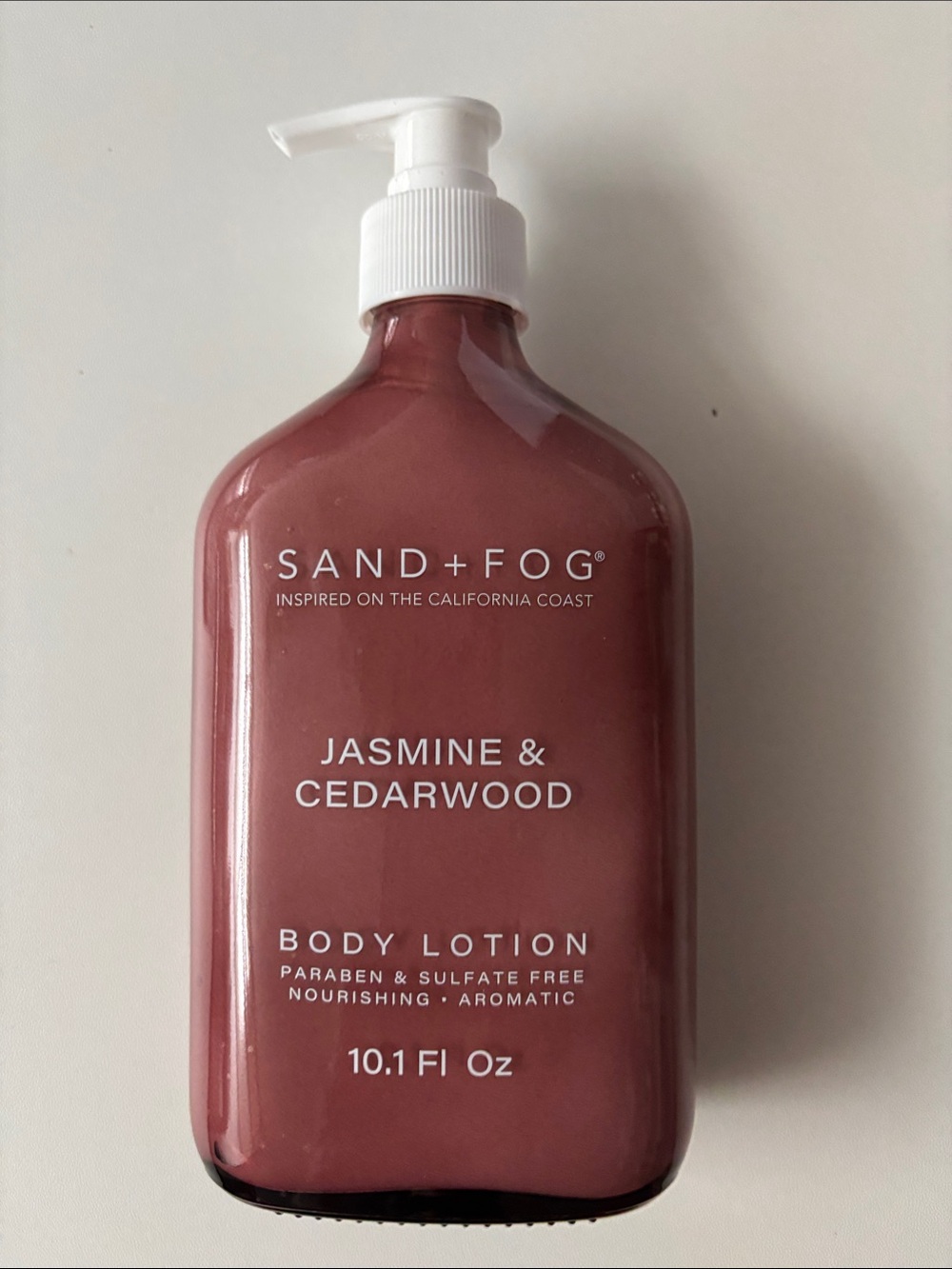 Sand + Fog Jasmine & Cedarwood Body Lotion